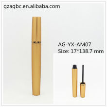 Elegant&Empty Aluminum Round Mascara Tube AG-YX-AM07, AGPM Cosmetic Packaging , Custom Colors/Logo